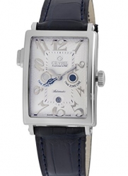 Gevril Mens 5850 Avenue of Americas Serenade Silver dial watch.