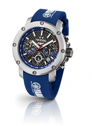 TW Steel Yamaha Factory Chronograph Racing Blue Silicone Mens WatchTW926