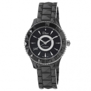 Christian Dior Women's CD1245E0C002 Black VIII Black Diamond Dial Automatic Watch