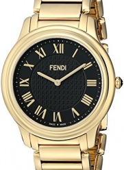 Fendi Men's F251411000 Classico Analog Display Quartz Gold Watch