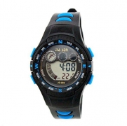 Outdoor Sports Luminous Waterproof Multi-functional Electronic Watch (blue)