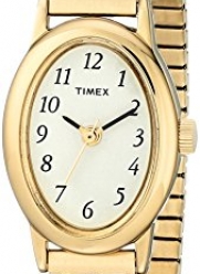 Timex Women's T21872 Cavatina Classics Gold-Tone Expansion Band Watch