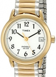 Timex Women's T2H381 Easy-Reader Two-Tone Expansion Band Watch