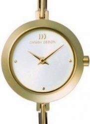 Danish Design IV05Q705 Gold Tone Stainless Steel Silver Dial Ladie's Watch