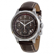 Baume & Mercier Men's BMMOA10043 Capeland Analog Display Swiss Automatic Brown Watch