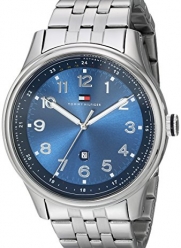 Tommy Hilfiger Men's 1710308 Classic Stainless Steel and Blue Dial Bracelet Watch