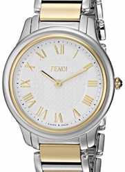 Fendi Men's F251114000 Classico Analog Display Quartz Silver Watch