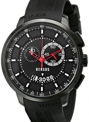 Versus by Versace Men's SGV110014 Manhattan Analog Display Quartz Black Watch