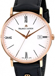 Maurice Lacroix Men's EL1087-PVP01-110 Eliros Analog Display Analog Quartz Black Watch