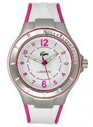 Lacoste Acapulco Silicone - White/Pink Women's watch #2000802