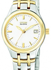 Citizen Women's EW1264-50A Eco-Drive Silhouette Two-Tone Stainless Steel Watch