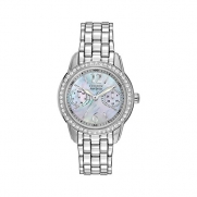 Citizen Women's FD1030-56Y Swarovski Crystal-Accented Stainless Steel Eco-Drive Watch
