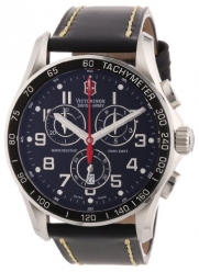 Victorinox Swiss Army Men's 241444 Chron Classic Black Chronograph Dial Watch