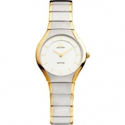 Danish Design IV65Q943 Titanium Two Tone White Dial Ladie's Watch
