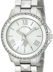 U.S. Polo Assn. Women's  USC40081 Analog Display Analog Quartz Silver Watch