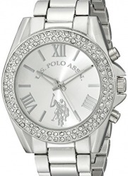 U.S. Polo Assn. Women's USC40035 Analog Display Analog Quartz Silver Watch