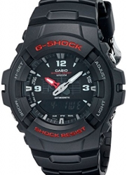 Casio Men's G100-1BV G-Shock Watch in Black Resin