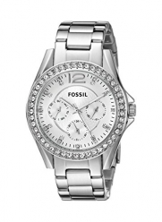 Fossil Women's ES3202 Riley Multifunction Stainless Steel Watch