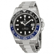Rolex GMT Master II Black Dial Stainless Steel Mens Watch 116710BLNR