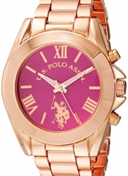 U.S. Polo Assn. Women's USC40049 Analog Display Analog Quartz Rose Gold Watch