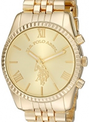 U.S. Polo Assn. Women's USC40058 Analog Display Analog Quartz Gold Watch