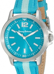 Tommy Bahama RELAX Women's 10018370 Island Breeze (Air) Stainless Steel Watch with Blue Nylon Band