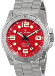 Le Chateau Men's 7083mssmet_red Sport Dinamica Automatic See-Thru Watch