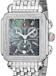 MICHELE Women's MWW06P000171 Deco Stainless Steel Watch