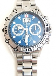 Hamlin Men's Aqua Maritime Stainless Steel Chronograph Watch