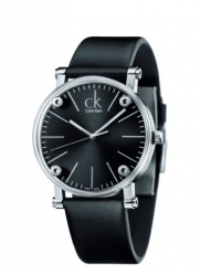 Calvin Klein Men's K3B2T1C1 Congent Analog Display Swiss Quartz Black Watch