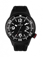 Kienzle Poseidon Men's XL Black Pro Watch - Black