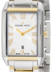 Pierre Petit Women's P-779D Serie Paris Two-Tone Stainless-Steel Bracelet Date Watch