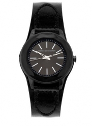 French Connection Women's FC1064BB Casual Cuff Black Ion-Plating Watch