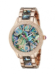 Betsey Johnson Women's BJ00478-04 Analog Display Quartz Rose Gold Watch