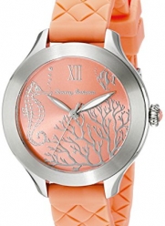 Tommy Bahama  Women's 10018338 Waikiki Reef Stainless Steel Watch with Orange Silicone Band