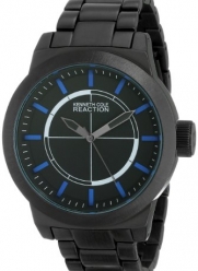 Kenneth Cole REACTION Unisex RK3253 Street Fashion Analog Display Japanese Quartz Black Watch