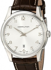 Hamilton Men's H38511553 Jazzmaster Thinline Silver Dial Watch
