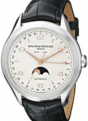 Baume & Mercier Men's BMMOA10055 Clifton Analog Display Swiss Automatic Black Watch