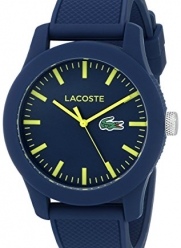 Lacoste Men's 2010792 Lacoste.12.12 Blue Resin Watch