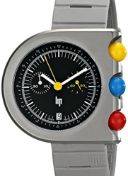 Lip Men's 1892532 Mach 2000 Chronograph Analog Display Swiss Quartz Grey Watch