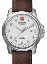 Swiss Military 6-4231-04-001 Mens Swiss Soldier Brown Leather Strap Watch