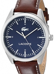 Lacoste Men's 2010742 Montreal Analog Display Japanese Quartz Brown Watch