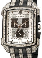 Wittnauer Men's 12B101 Krystal Collection Genuine Swarovski Crystal Accented Watch