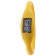 Deuce Brand Women's DBYLWS The Original Silicone Rubber Sports Yellow 16cm Watch