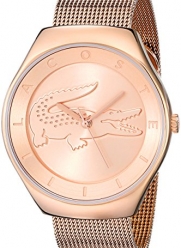 Lacoste Women's 2000872 Valencia Rose Gold-Tone Stainless Steel Watch