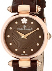 Claude Bernard Women's 20501 37R BRPR2 Dress Code Analog Display Swiss Quartz Brown Watch