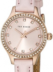 Ted Baker Women's 10023510 Glam Analog Display Japanese Quartz Pink Watch