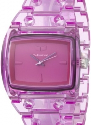 Vestal Men's DESP011 Plastic Destroyer Translucent Purple Watch