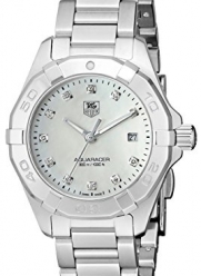 TAG Heuer Women's WAY1413.BA0920 300 Aquaracer Analog Display Swiss Quartz Silver Watch