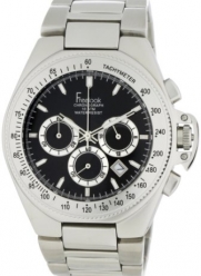 Freelook Men's HA5303M-1 Aquamarina Ii Stainless Steel with Black Dial Watch